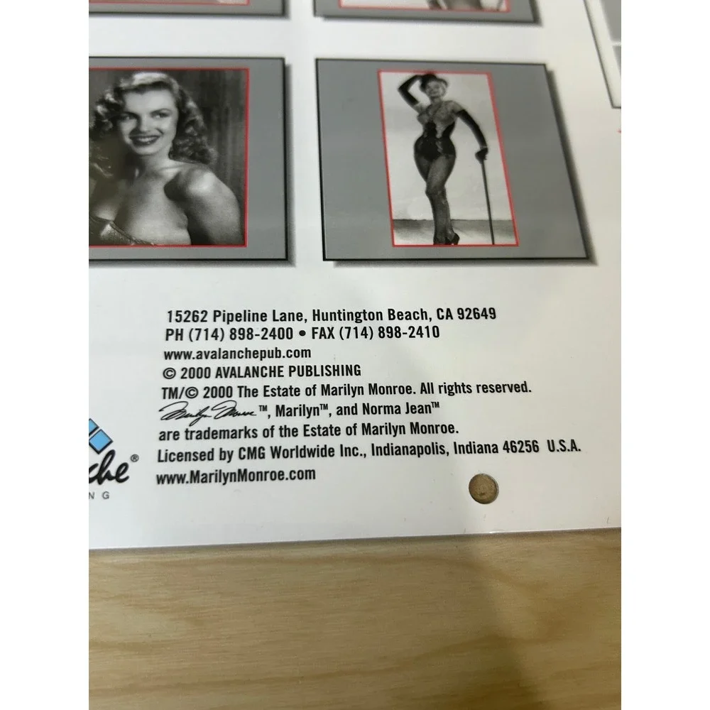 Avalanche Publishing marilyn monroe